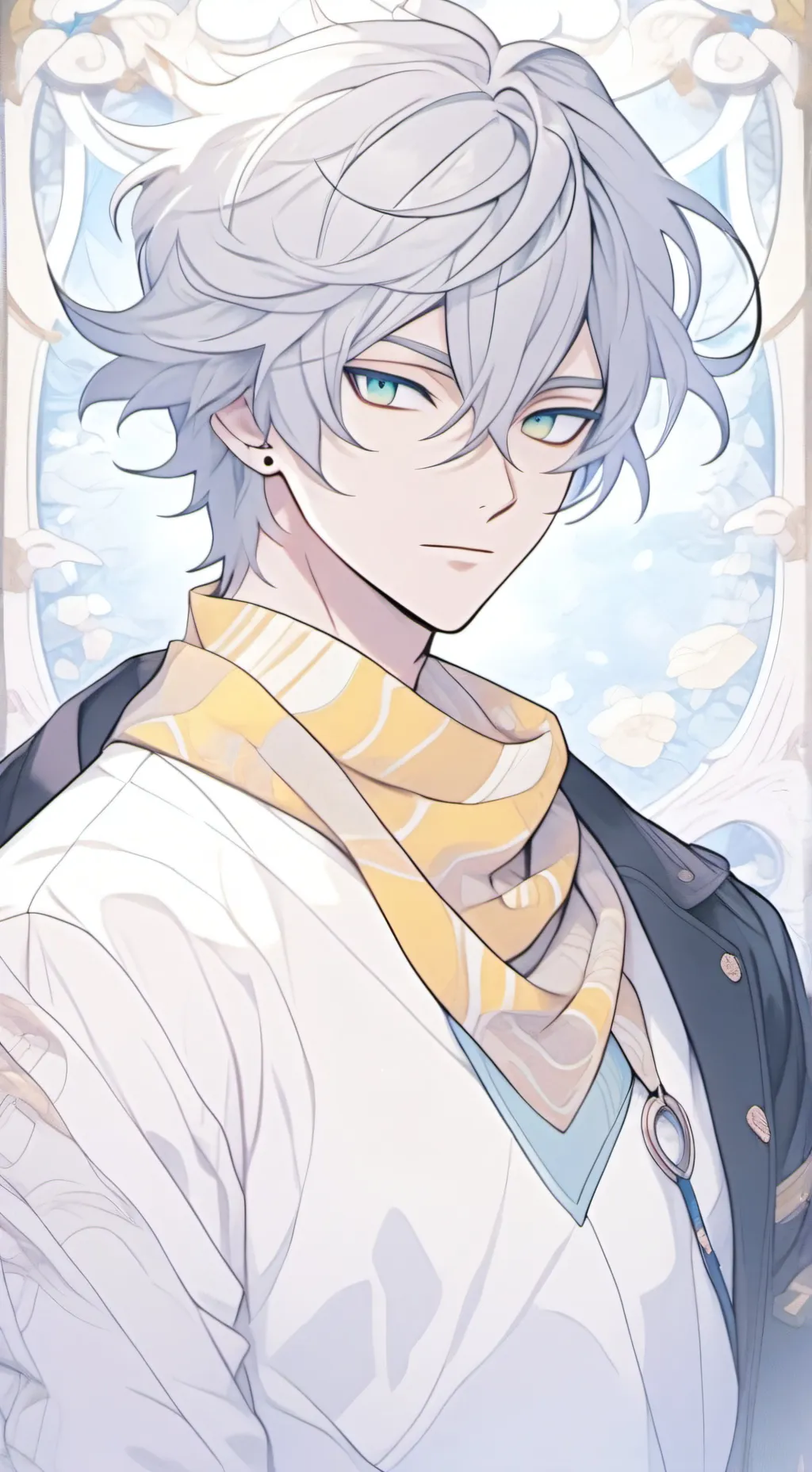 ai character: MHA x Your School background