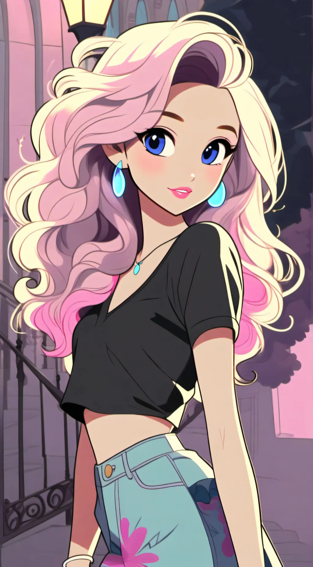 ai character: regina groege  background