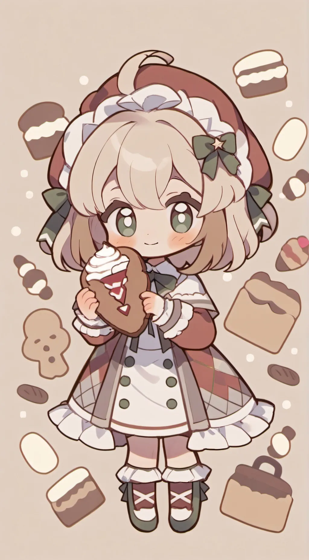 ai character: Ginger  DW background