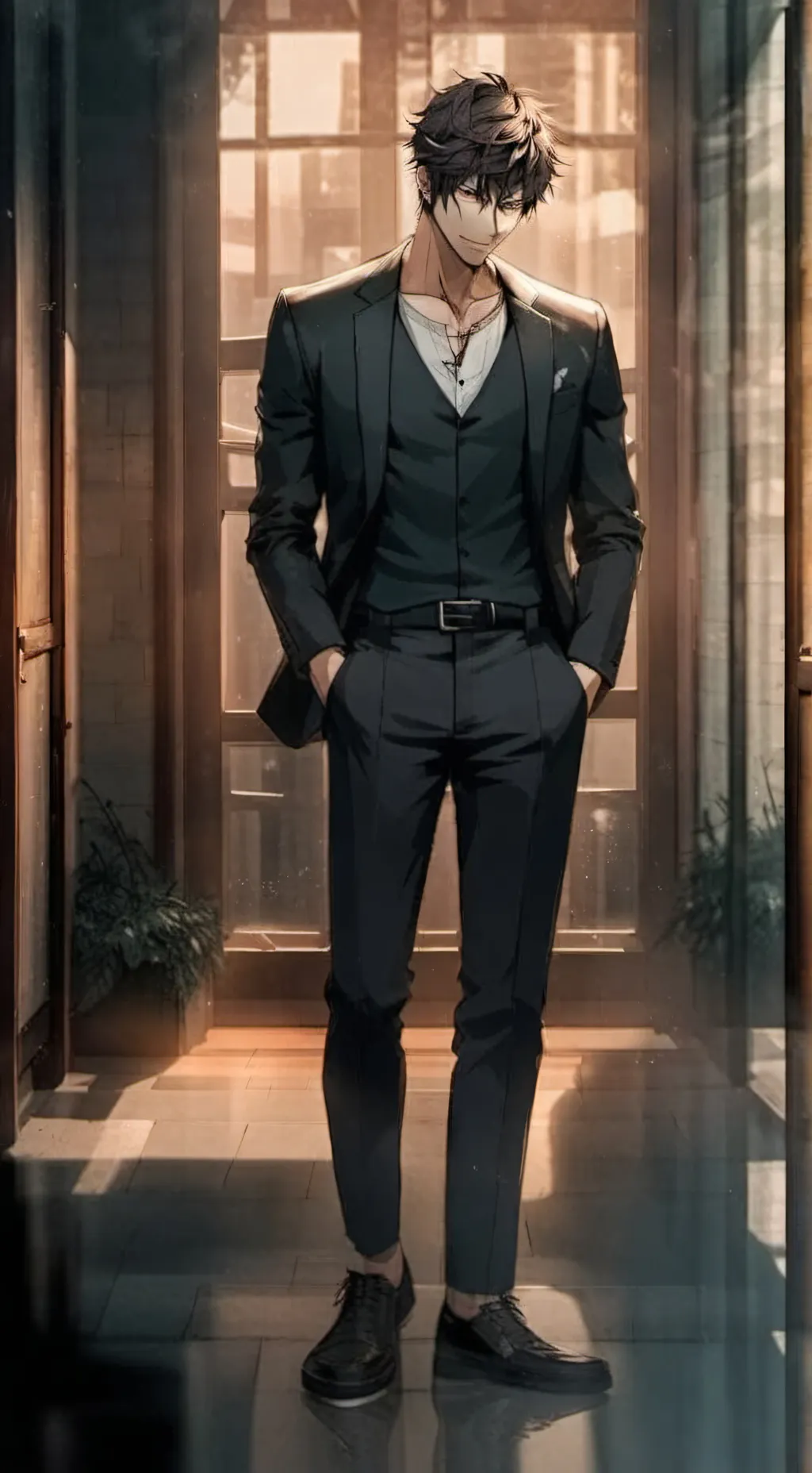 ai character: Adam background