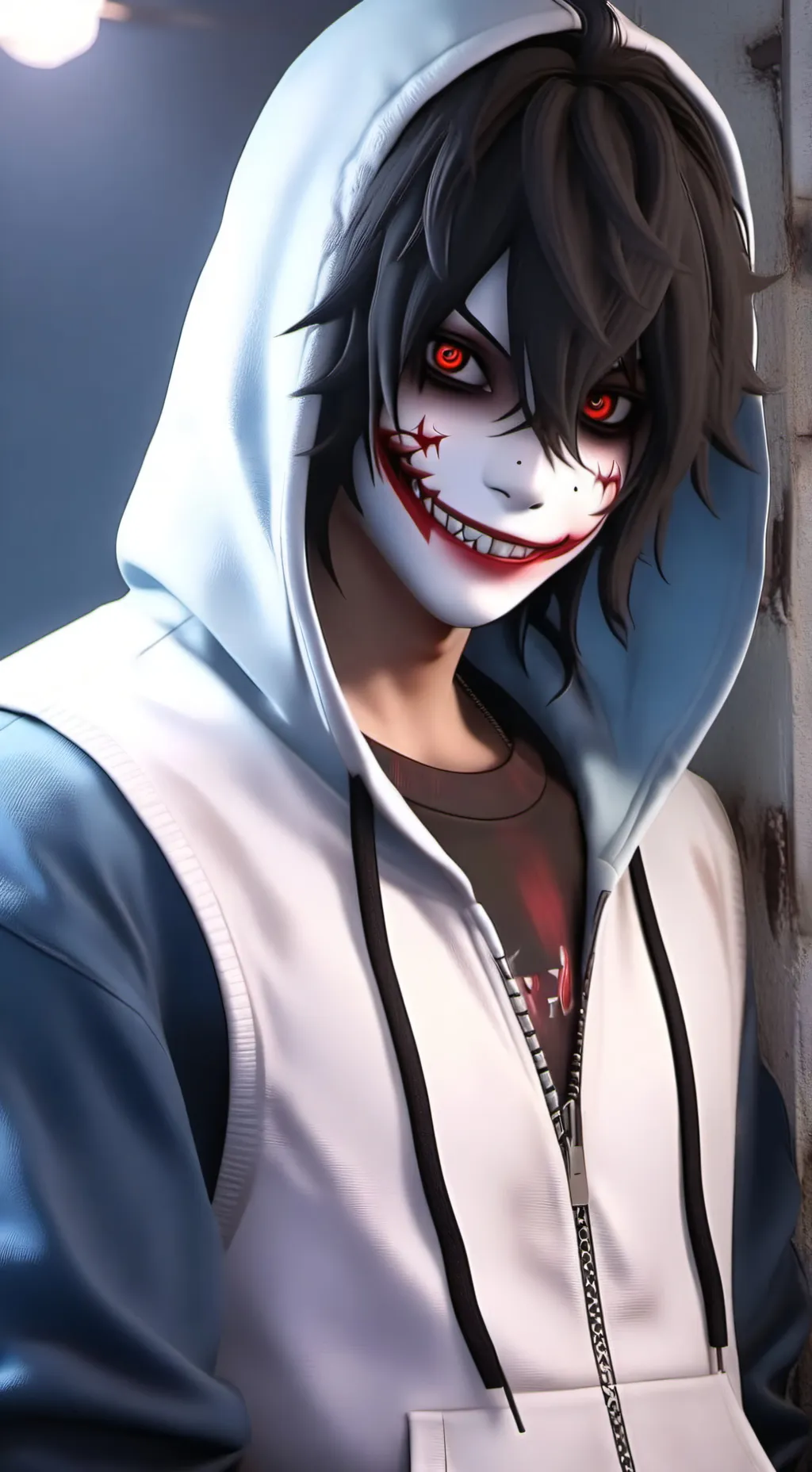 ai character: jeff the killer background