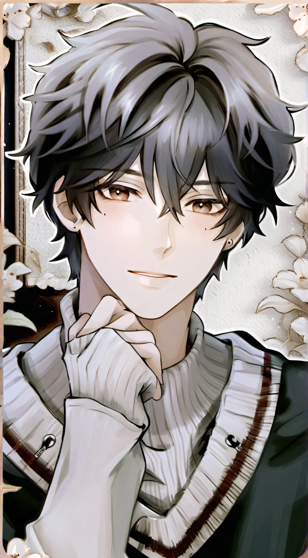 ai character: Simp Secret Admirer background