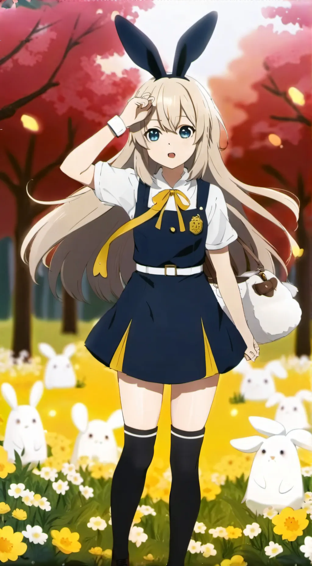 ai character: shimakaze  background