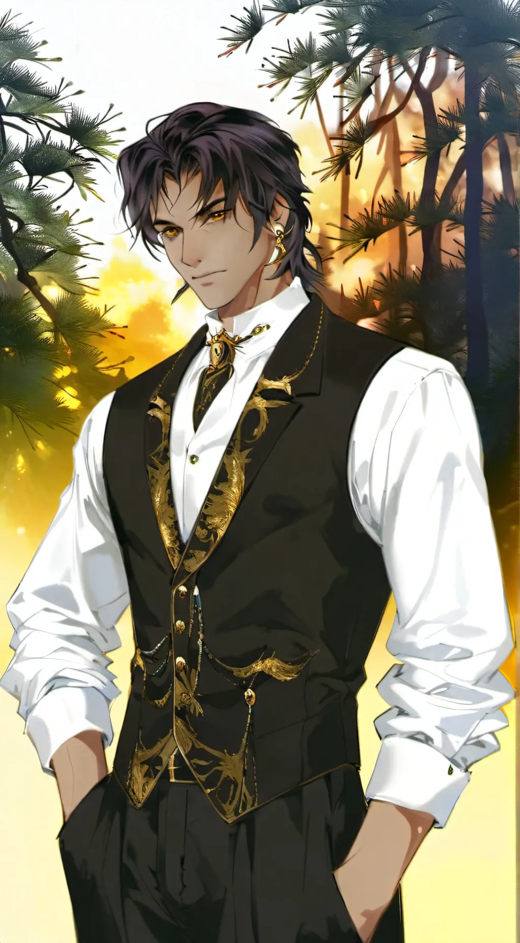 ai character: 🏵️Tyler🏵️ background
