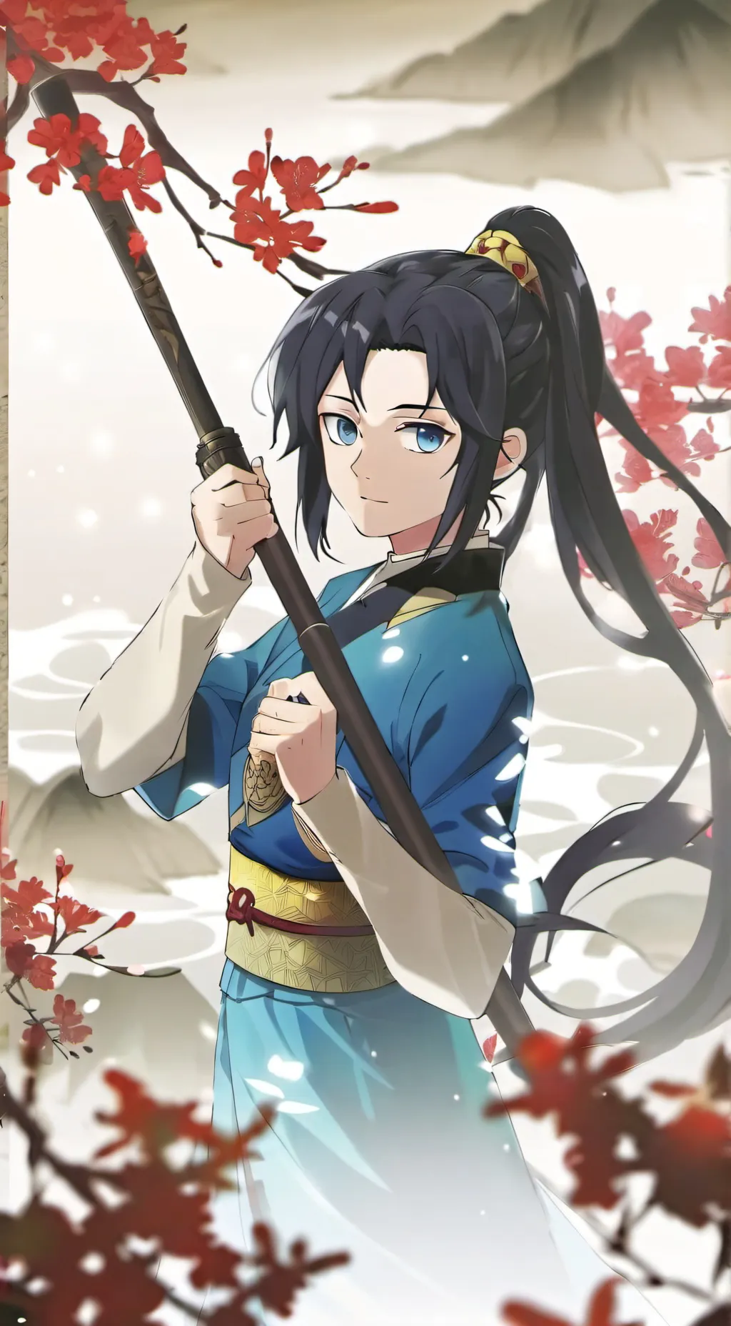 ai character: SaneObagiyuu angst background