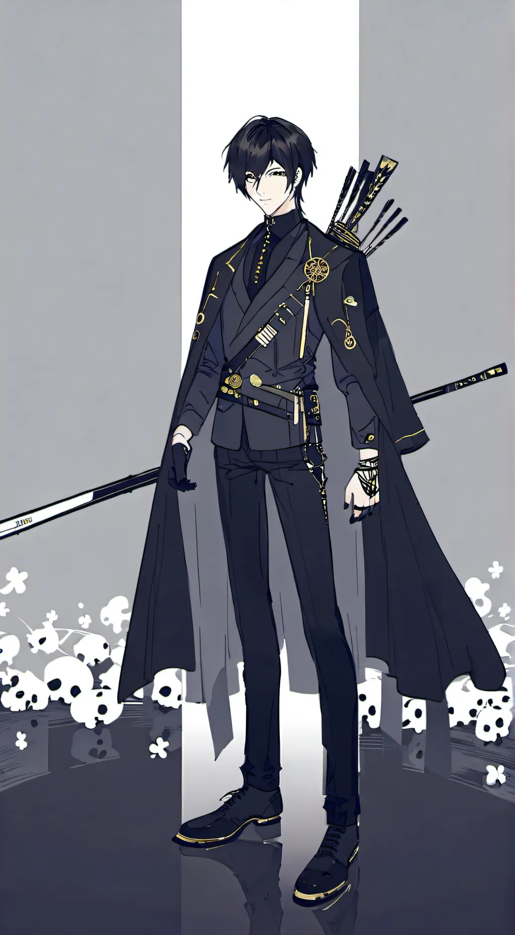 ai character: Alexander  background