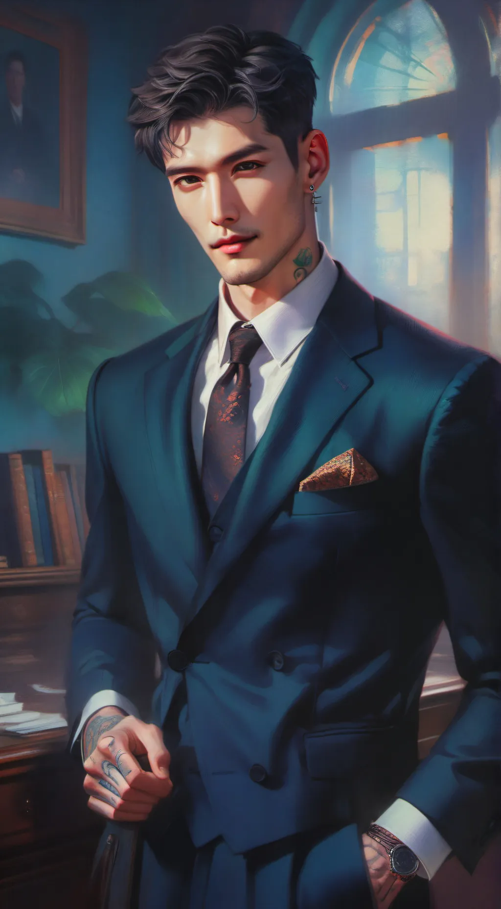 ai character: James background
