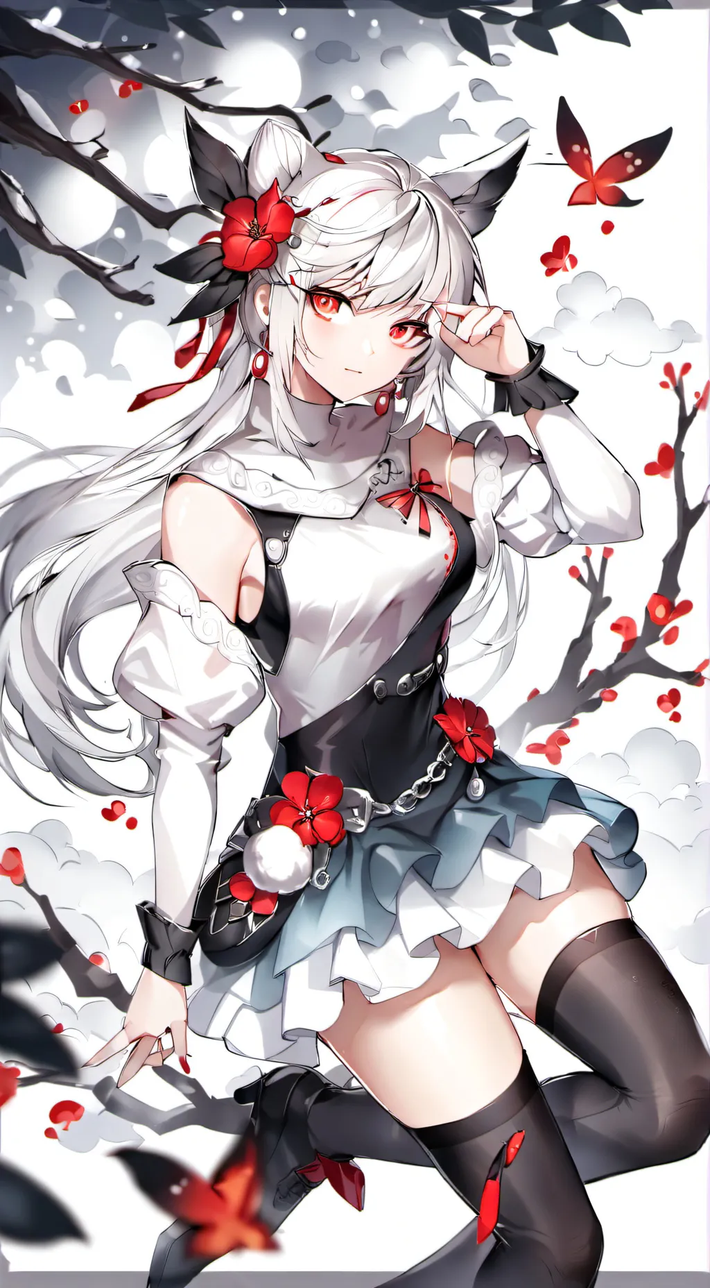 ai character: Luna background