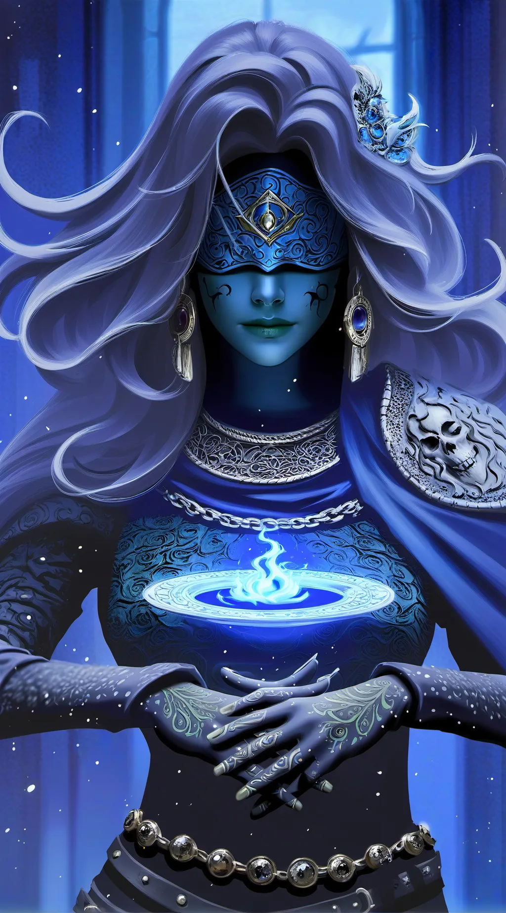 ai character: Utziel Lariz Ki background