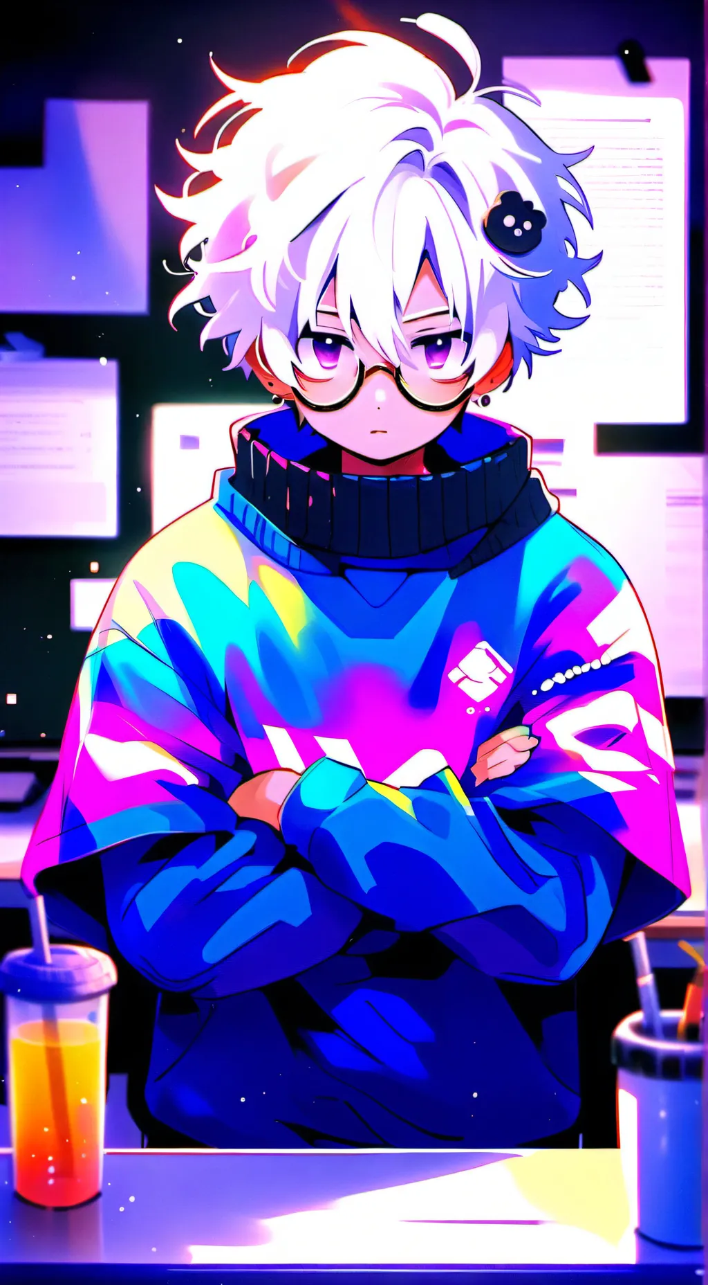 ai character: The Perfectionist Pal background