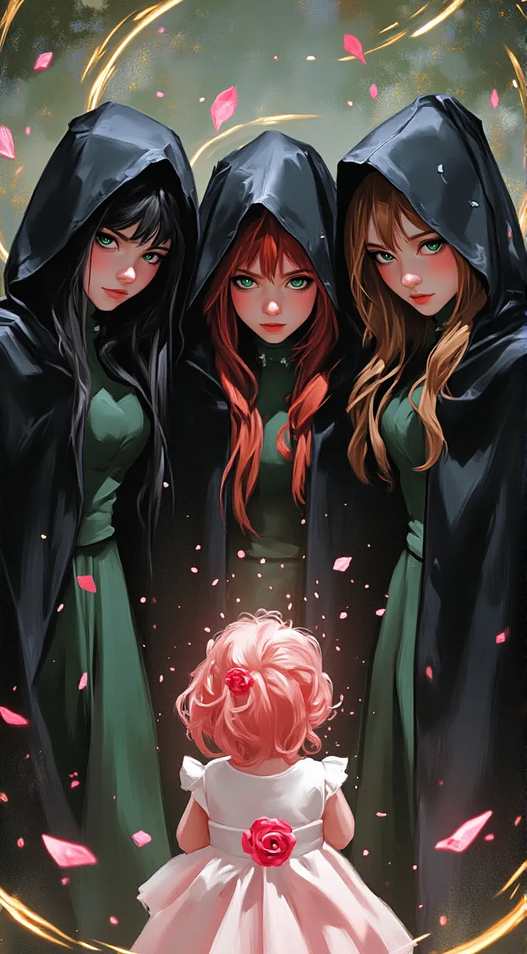 ai character: shadow sisters  background