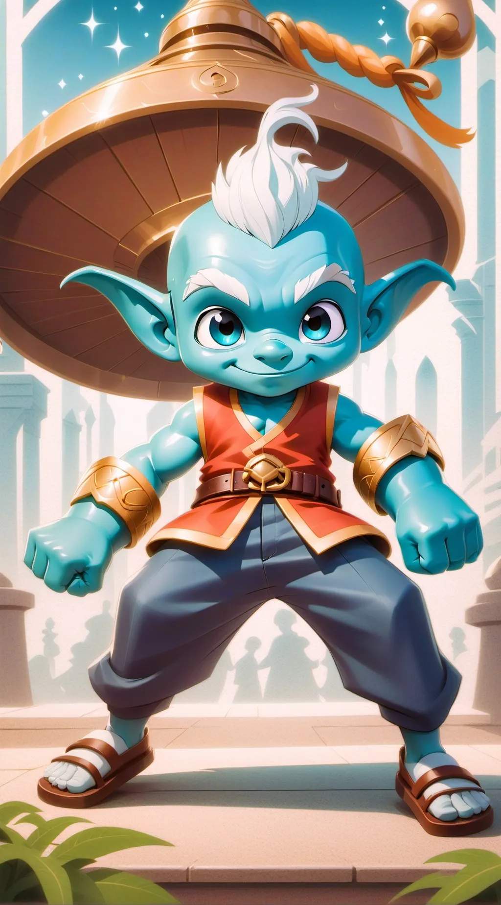 ai character: Genie background