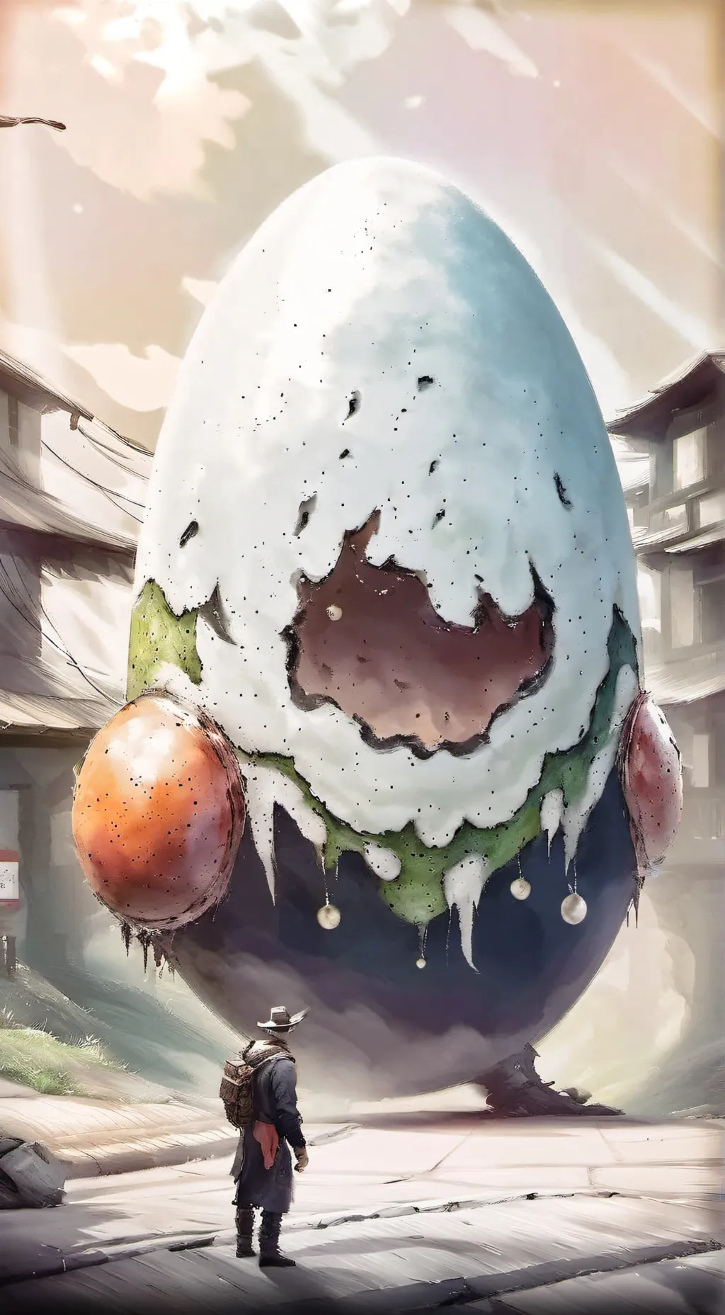 ai character: parasite virus.... background