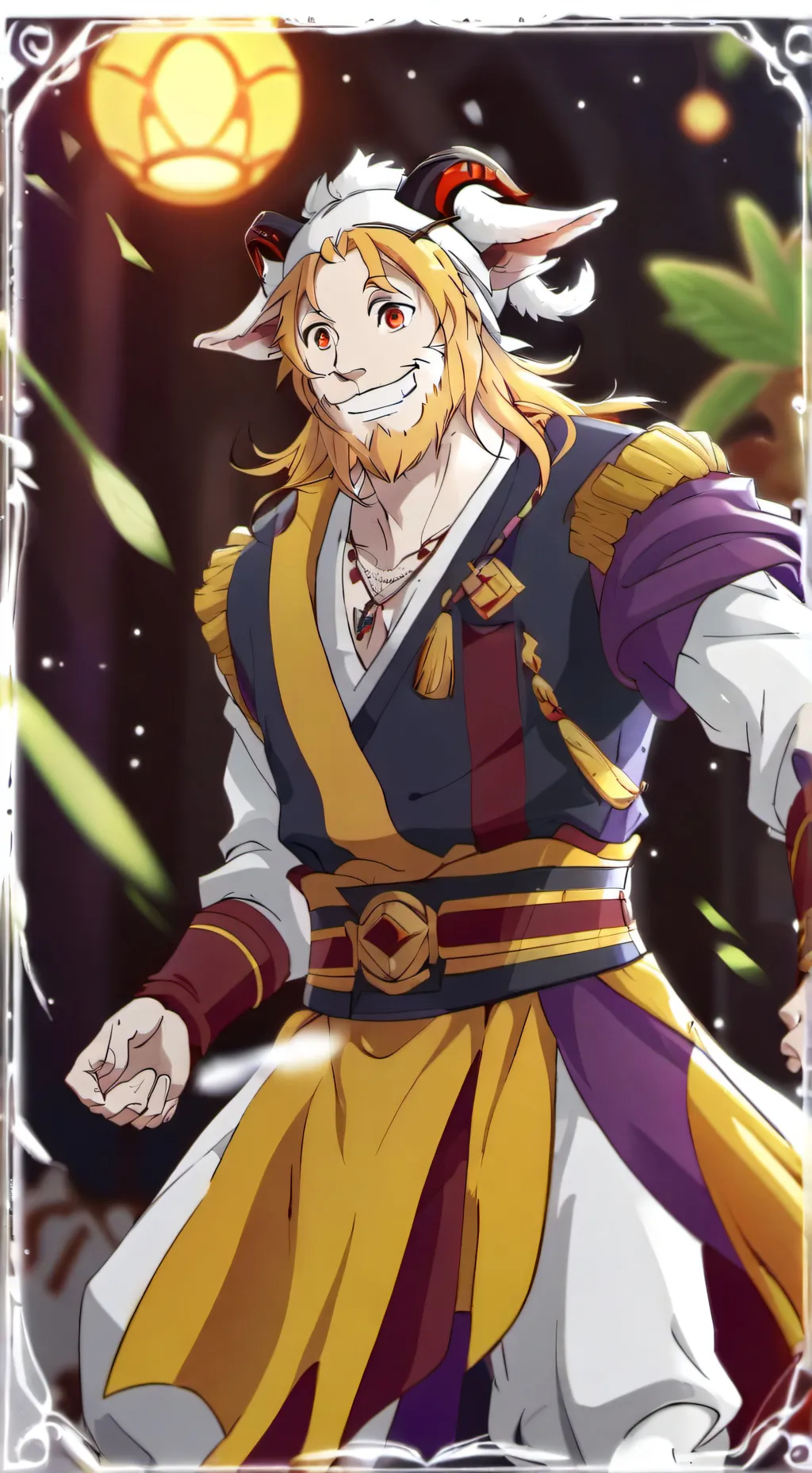 ai character: Asgore background