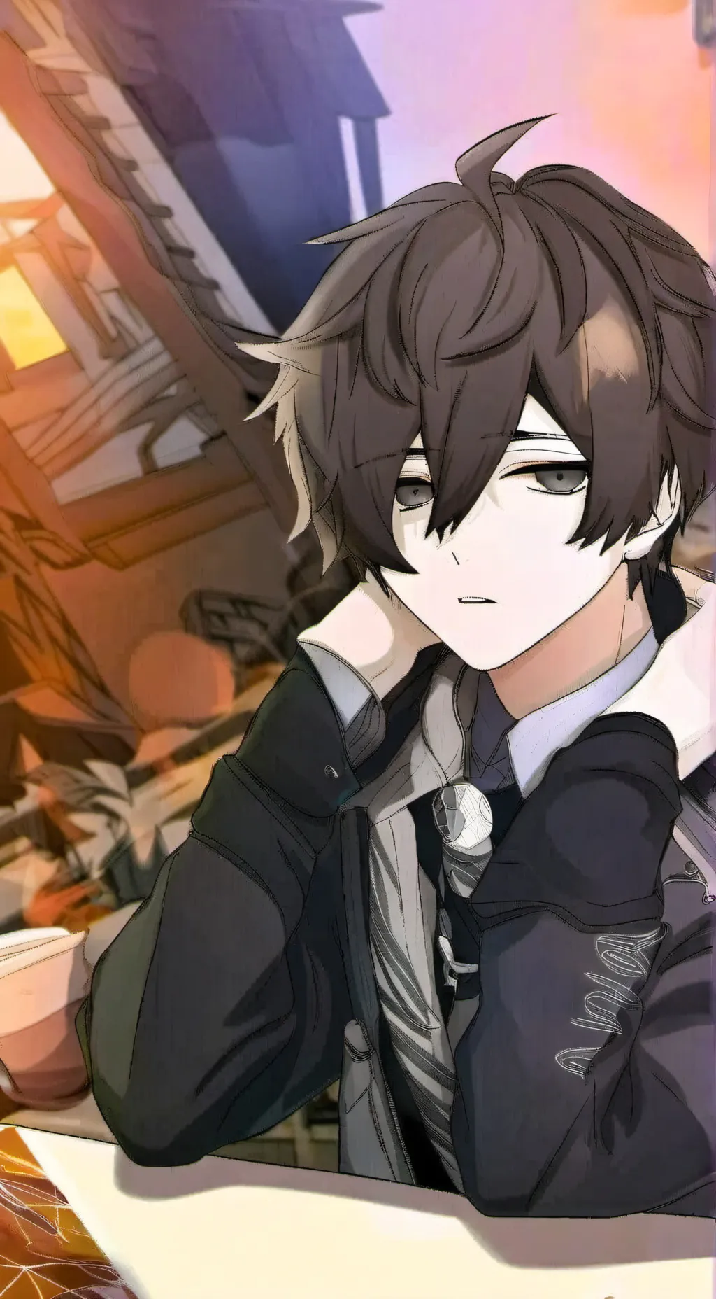 ai character: axel background