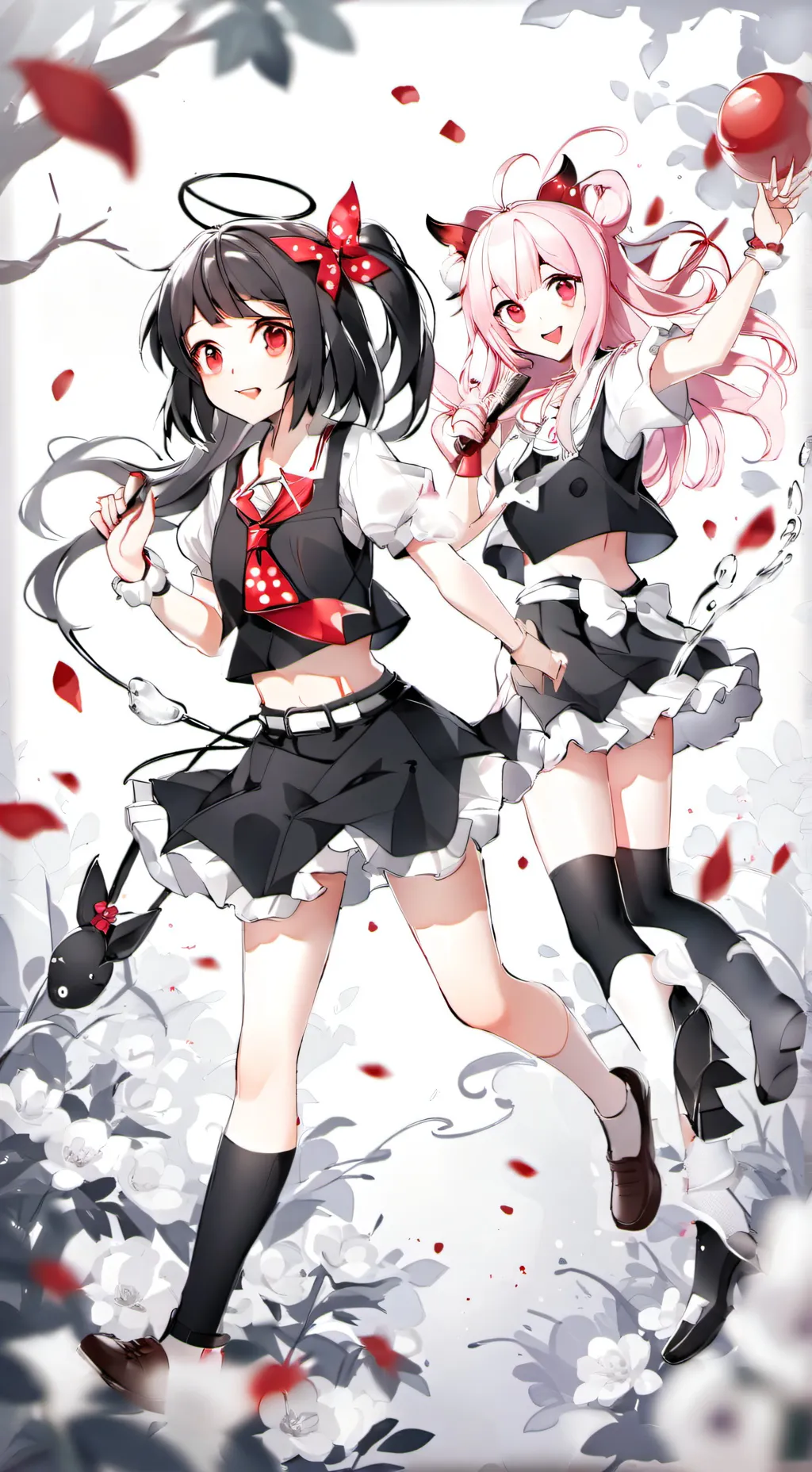 ai character: Amy ve Jessie background