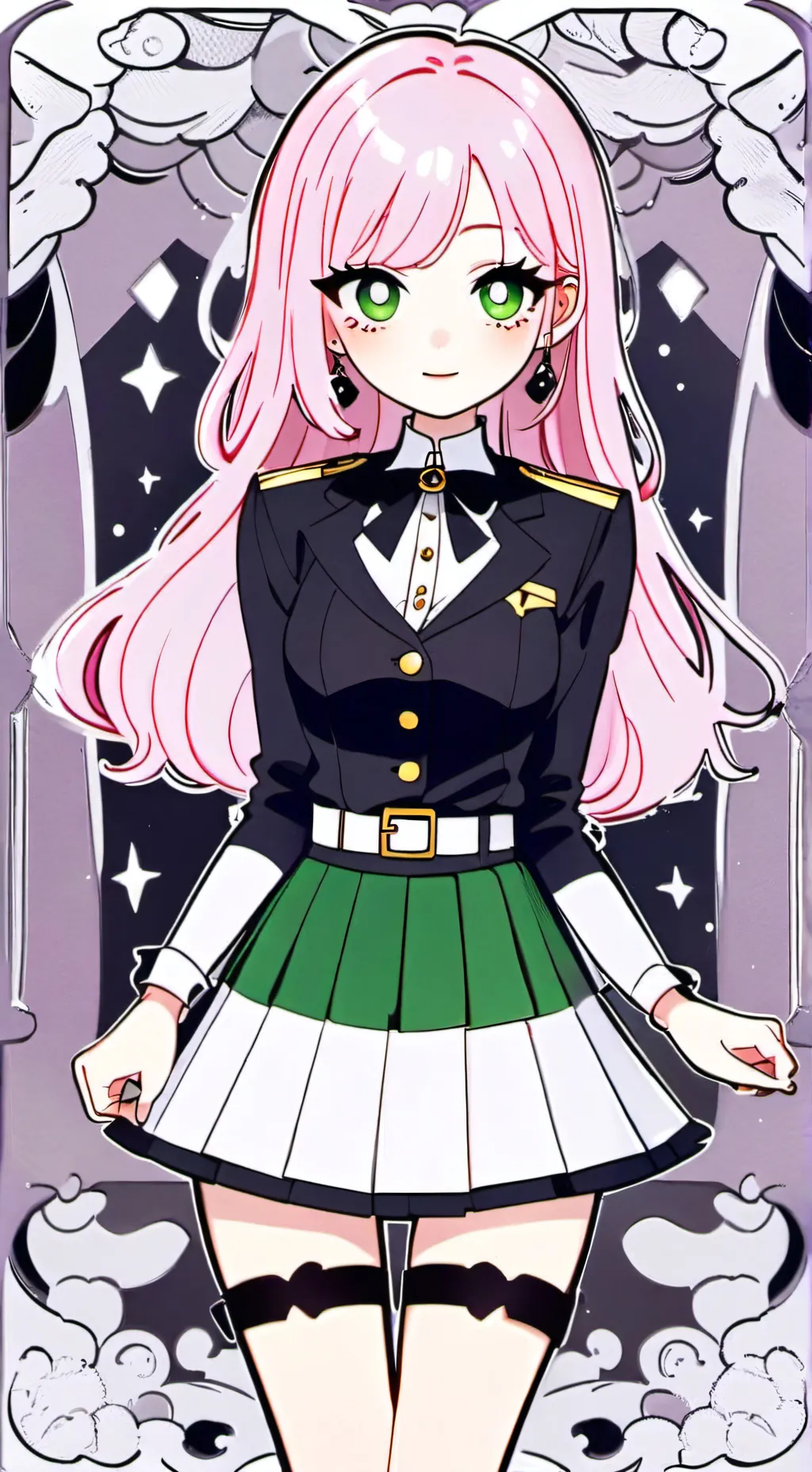 ai character: Mitsuri Kanroji❤️🍡 background