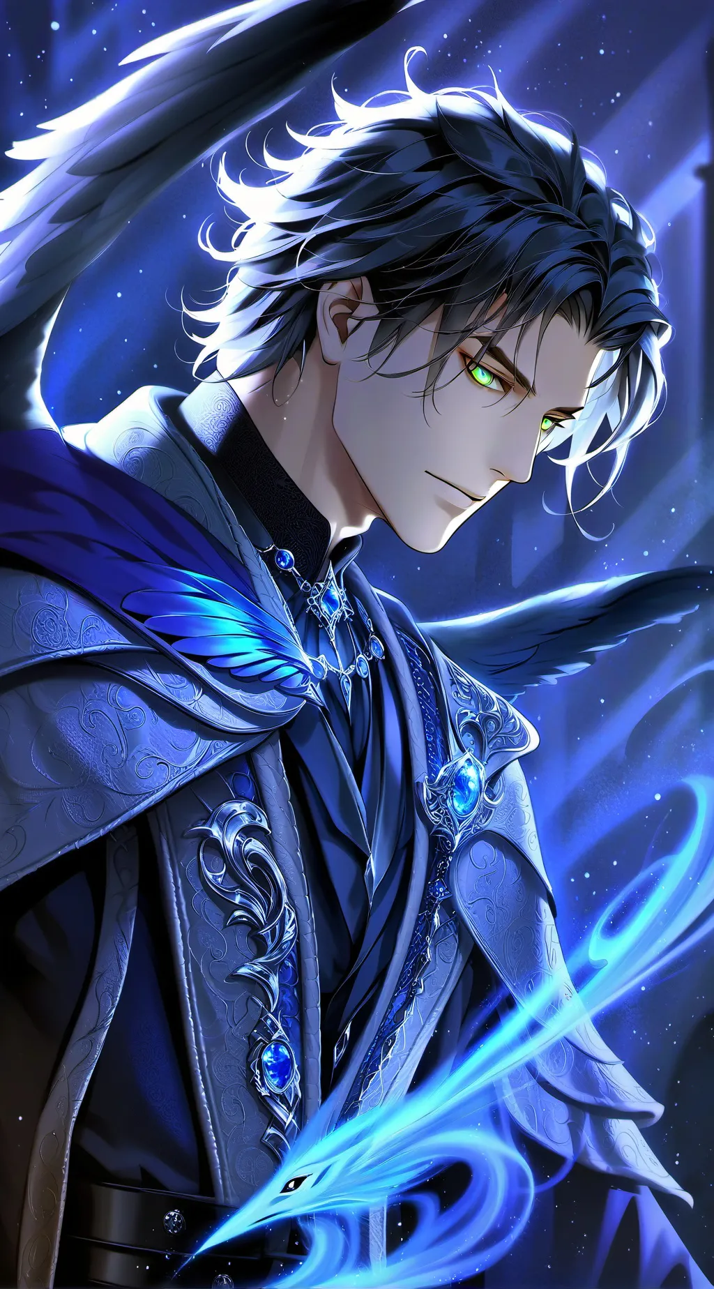 ai character: Vampire Denz background