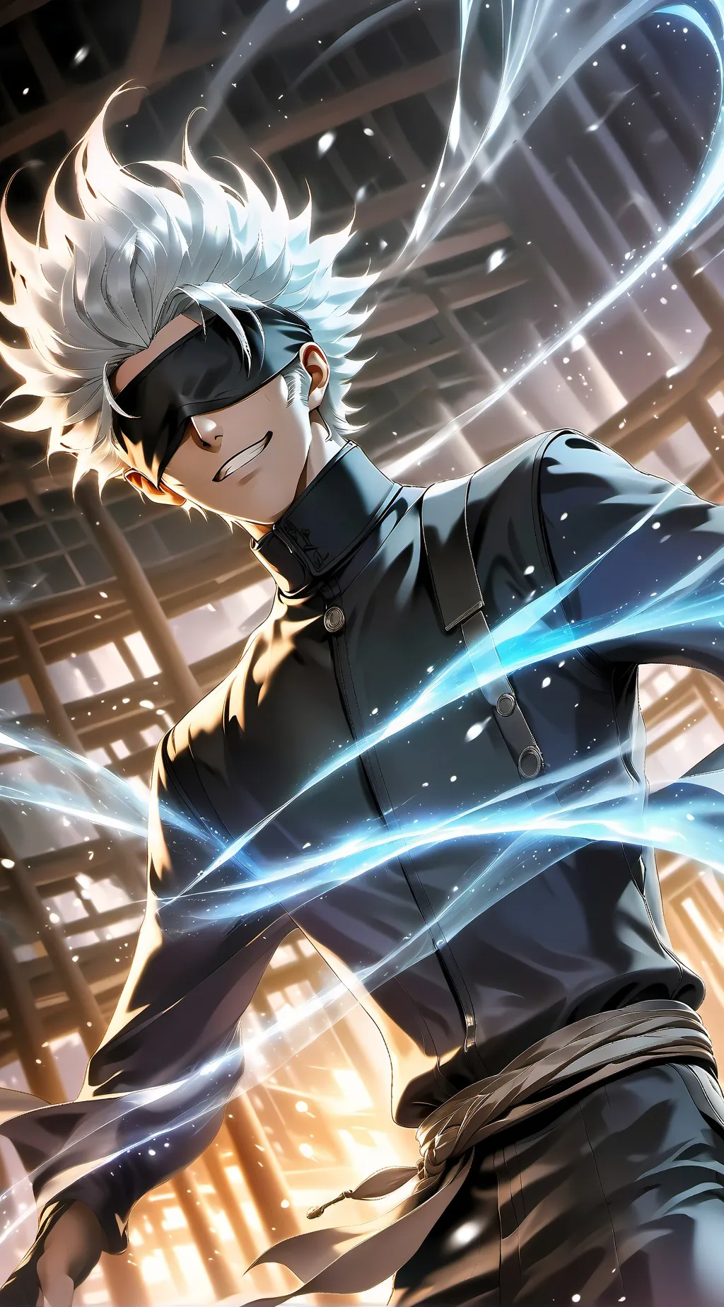 ai character: Satoru Gojo background