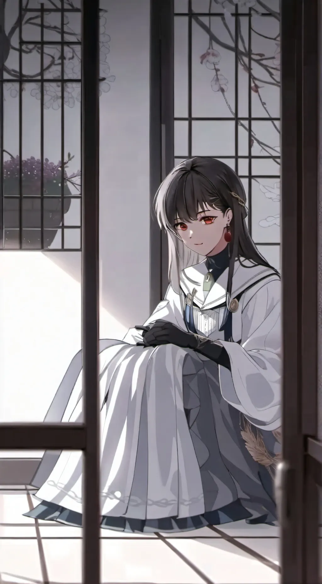 ai character: Hermanita  background