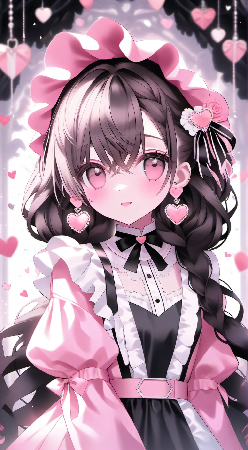 ai character: san Valentín  background