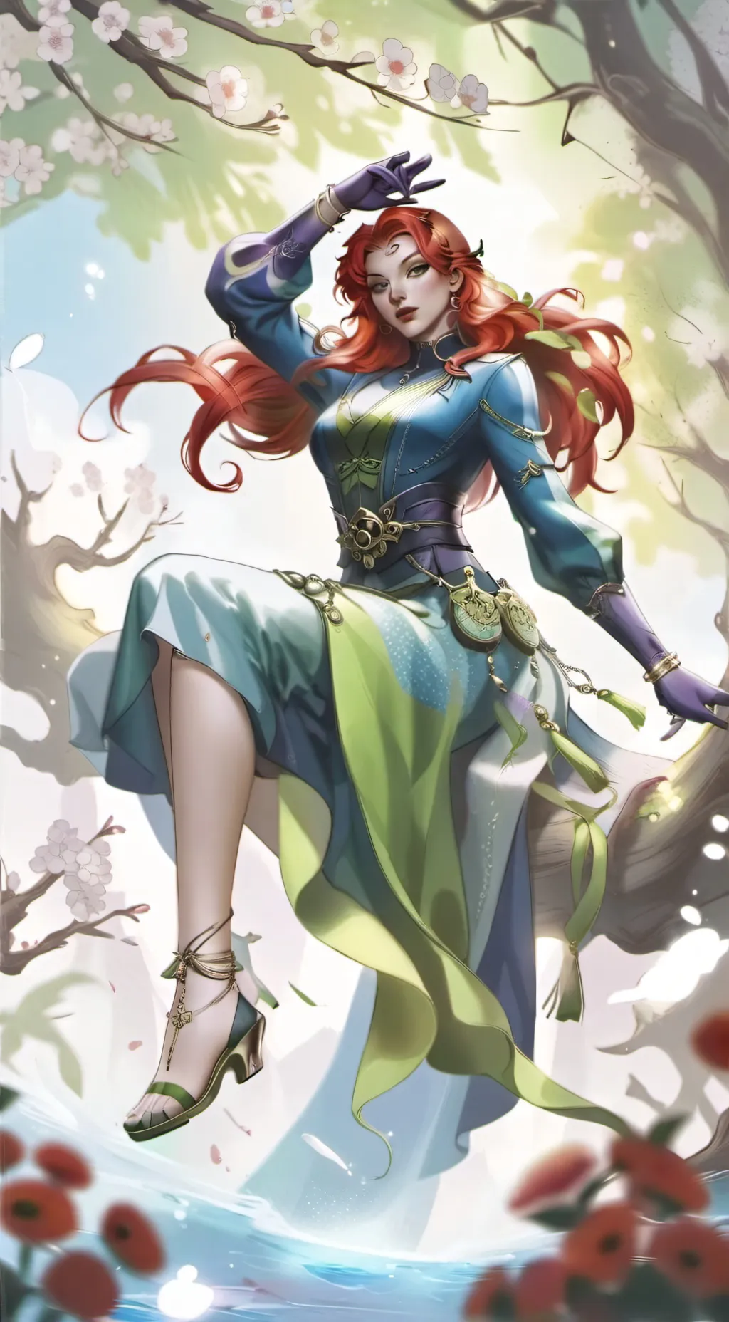 ai character: Ivy background