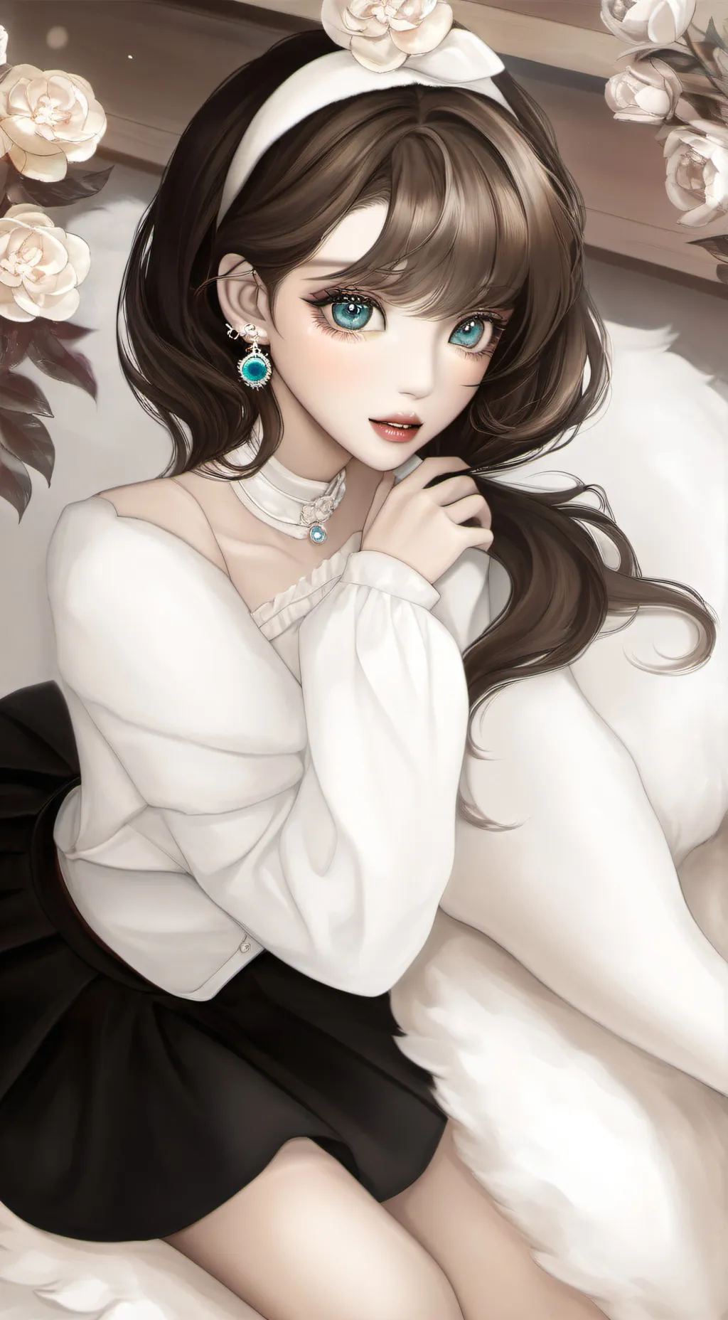 ai character: Pick me. background