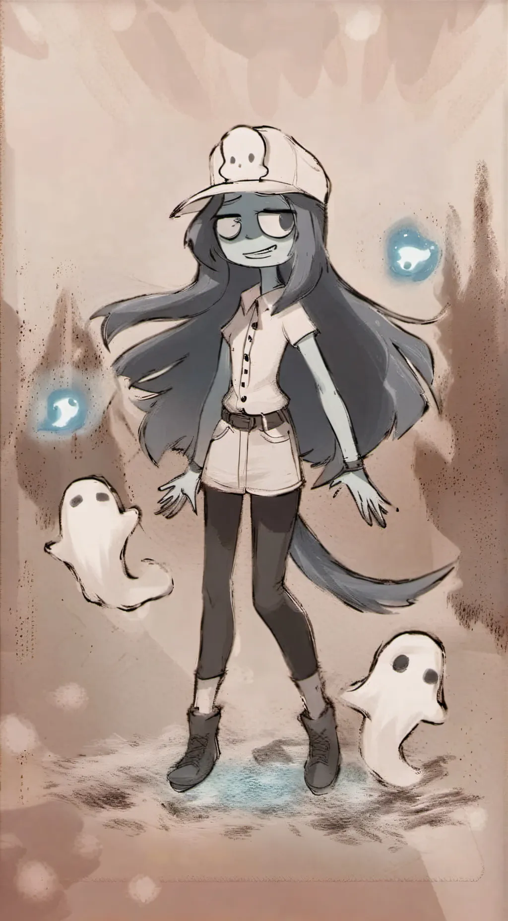 ai character: Connie (DW)  background