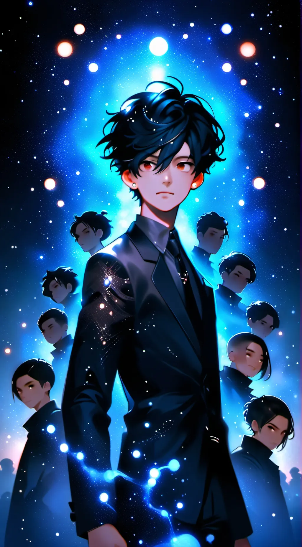 ai character: Team died background
