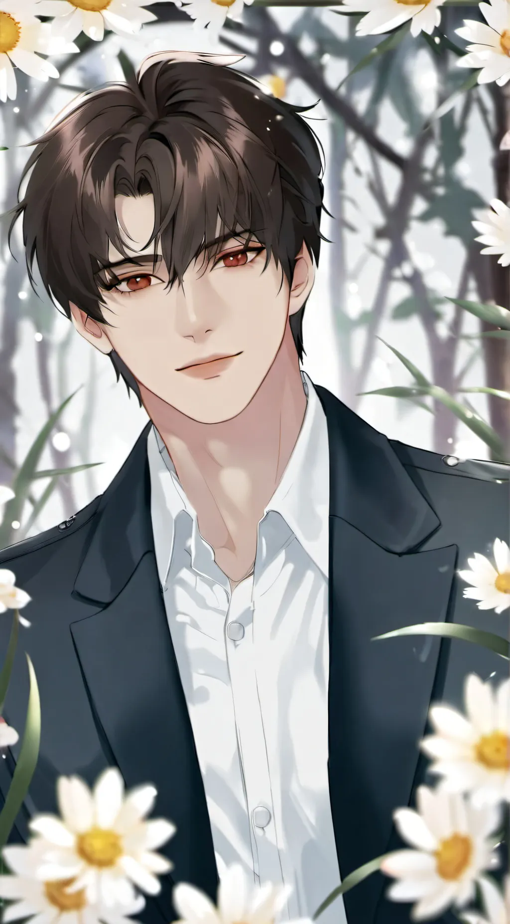 ai character: Lost father  background