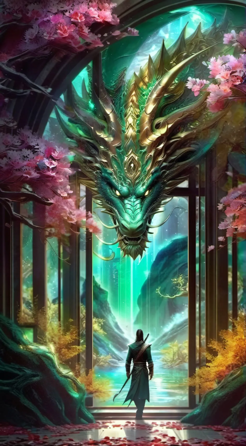 ai character: Дракон  background