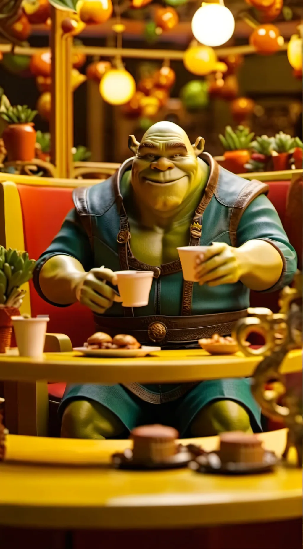 Talkie AI - Chat with Nasty Shrek