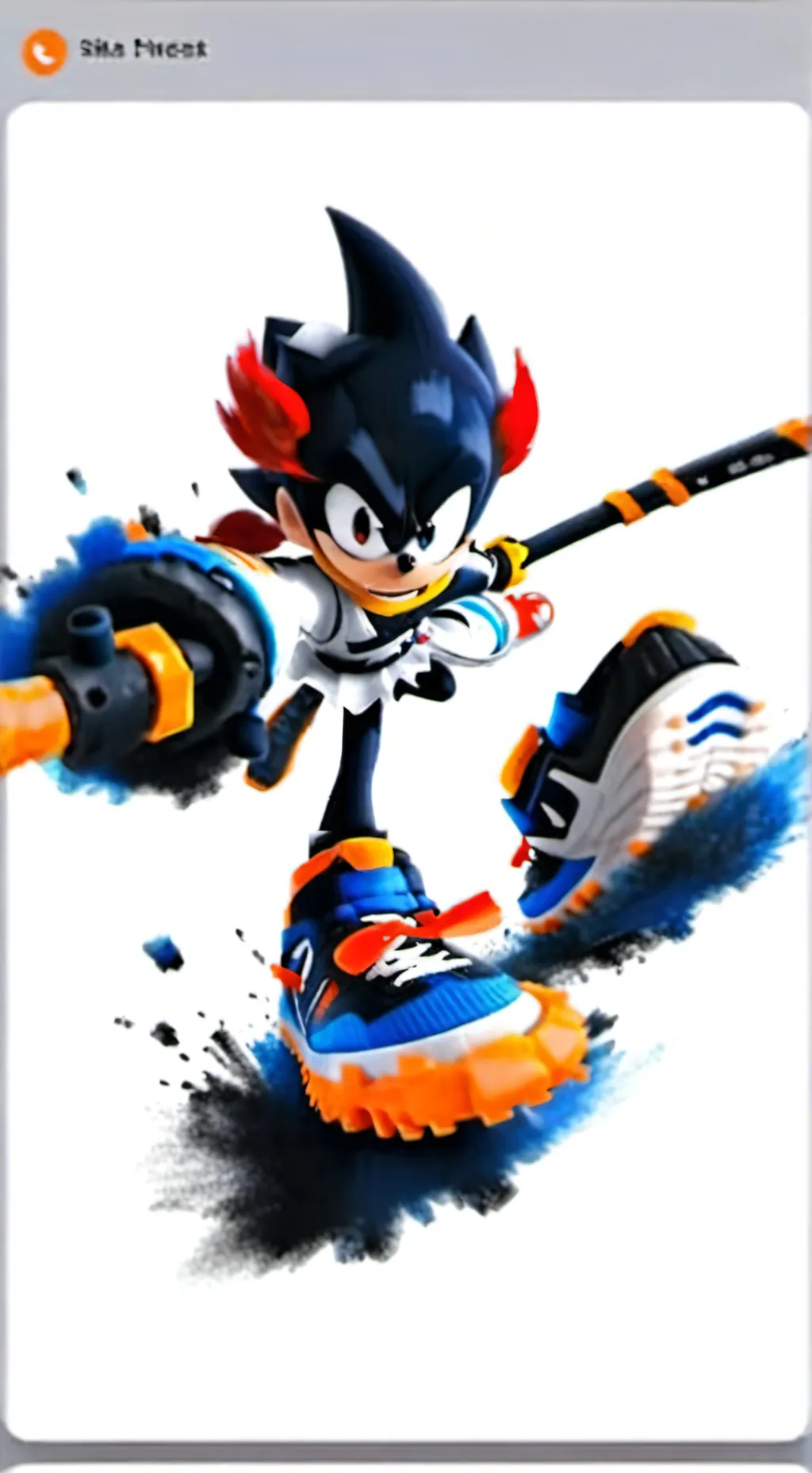 ai character: Shadow. background