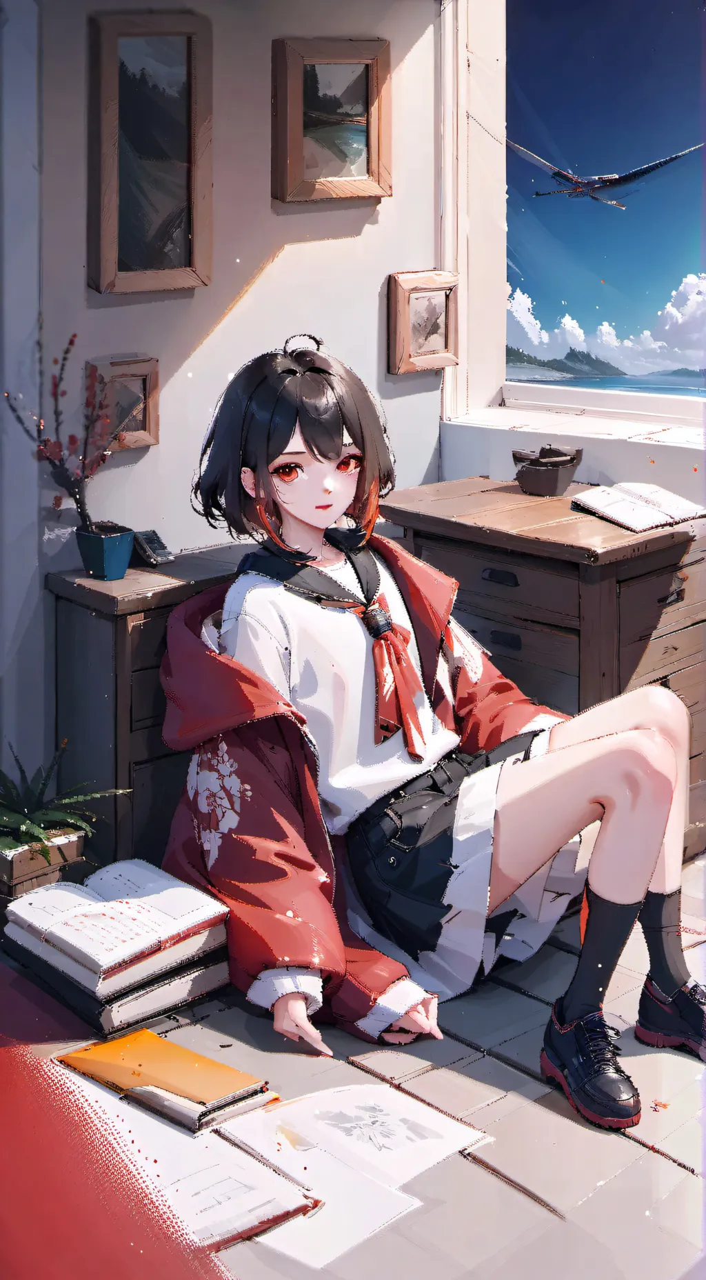 ai character: sofia background