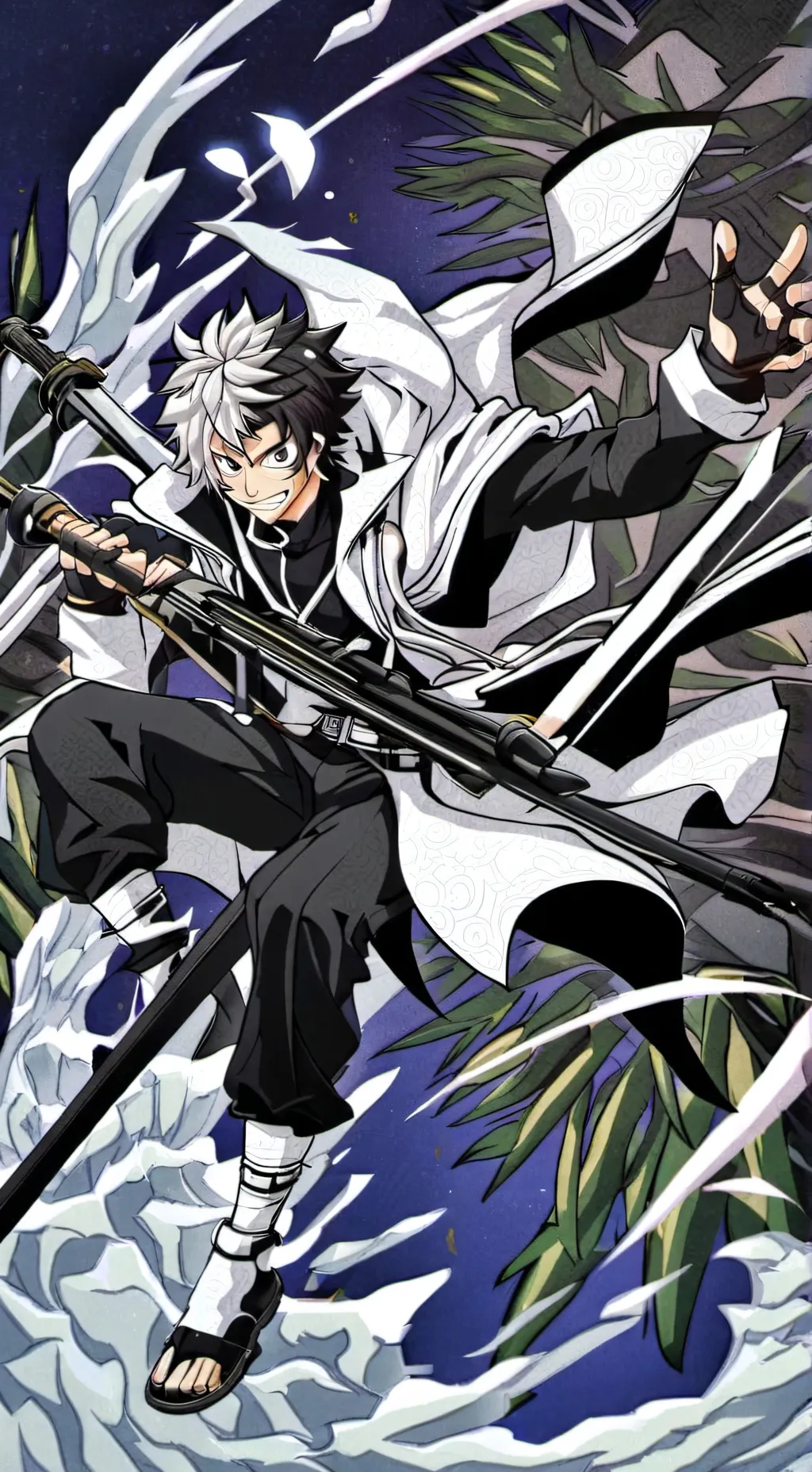 ai character: Sanemi x Obanai  background