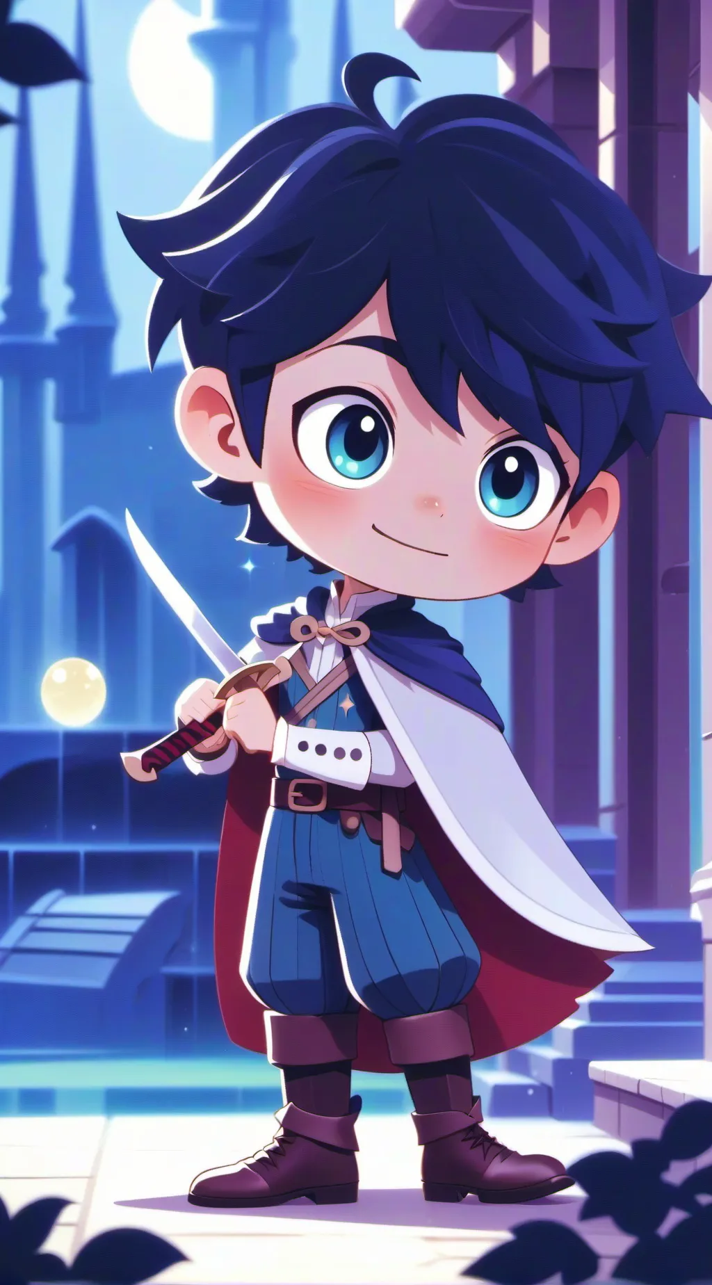 ai character: Nerd sleepover  background