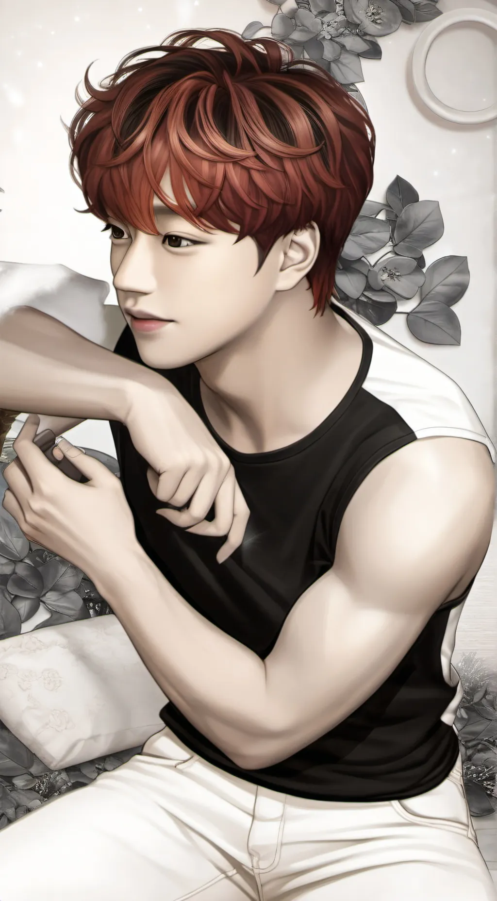 ai character: Rabin Angeles background