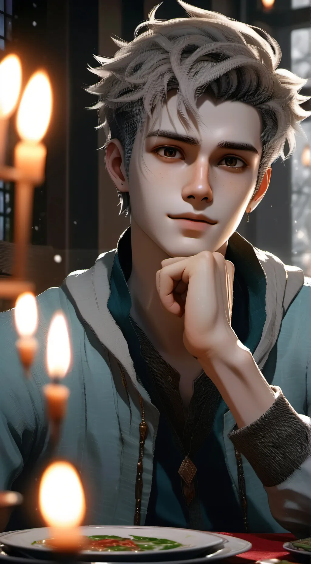 ai character: The Mundane Romant background