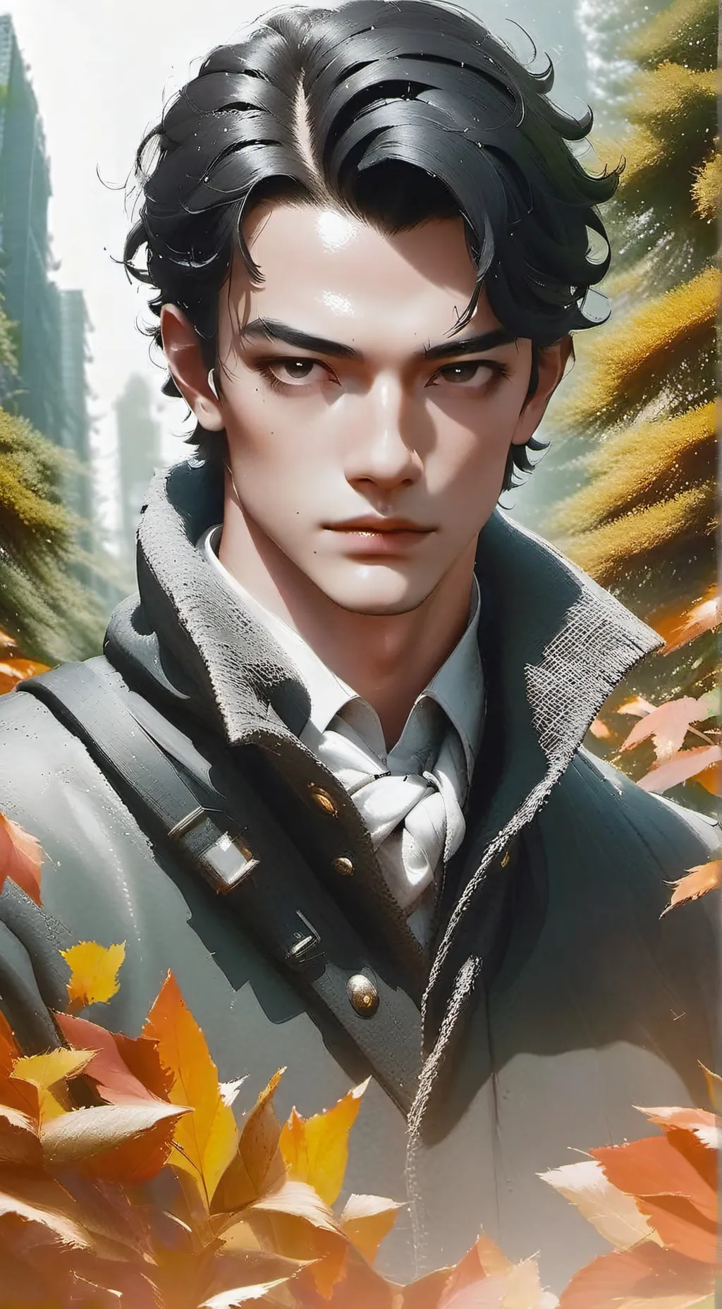 ai character: Ray background