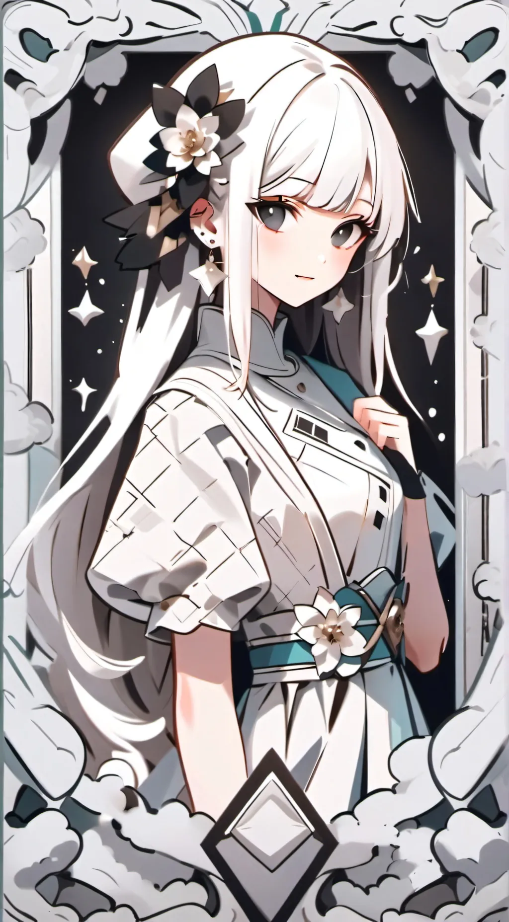 ai character: !?MINA!? background
