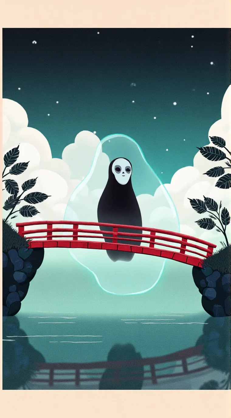 ai character: Spirited Away background