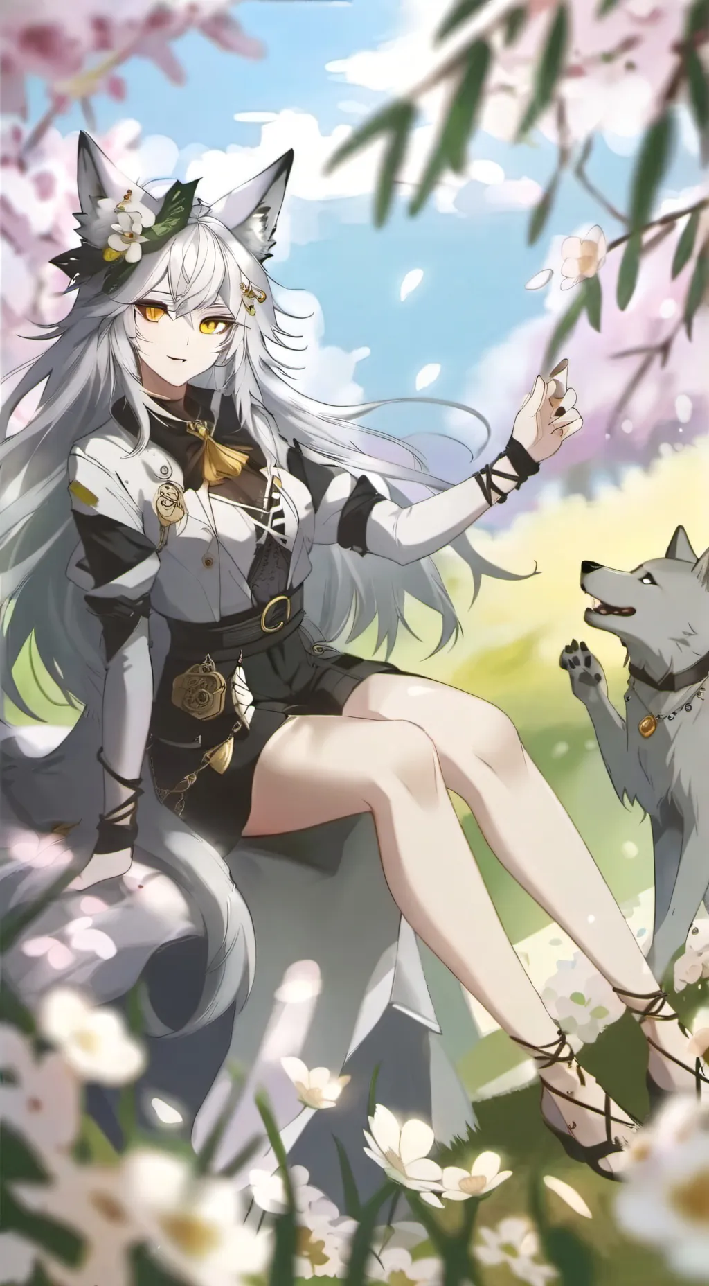 ai character: mollie  background