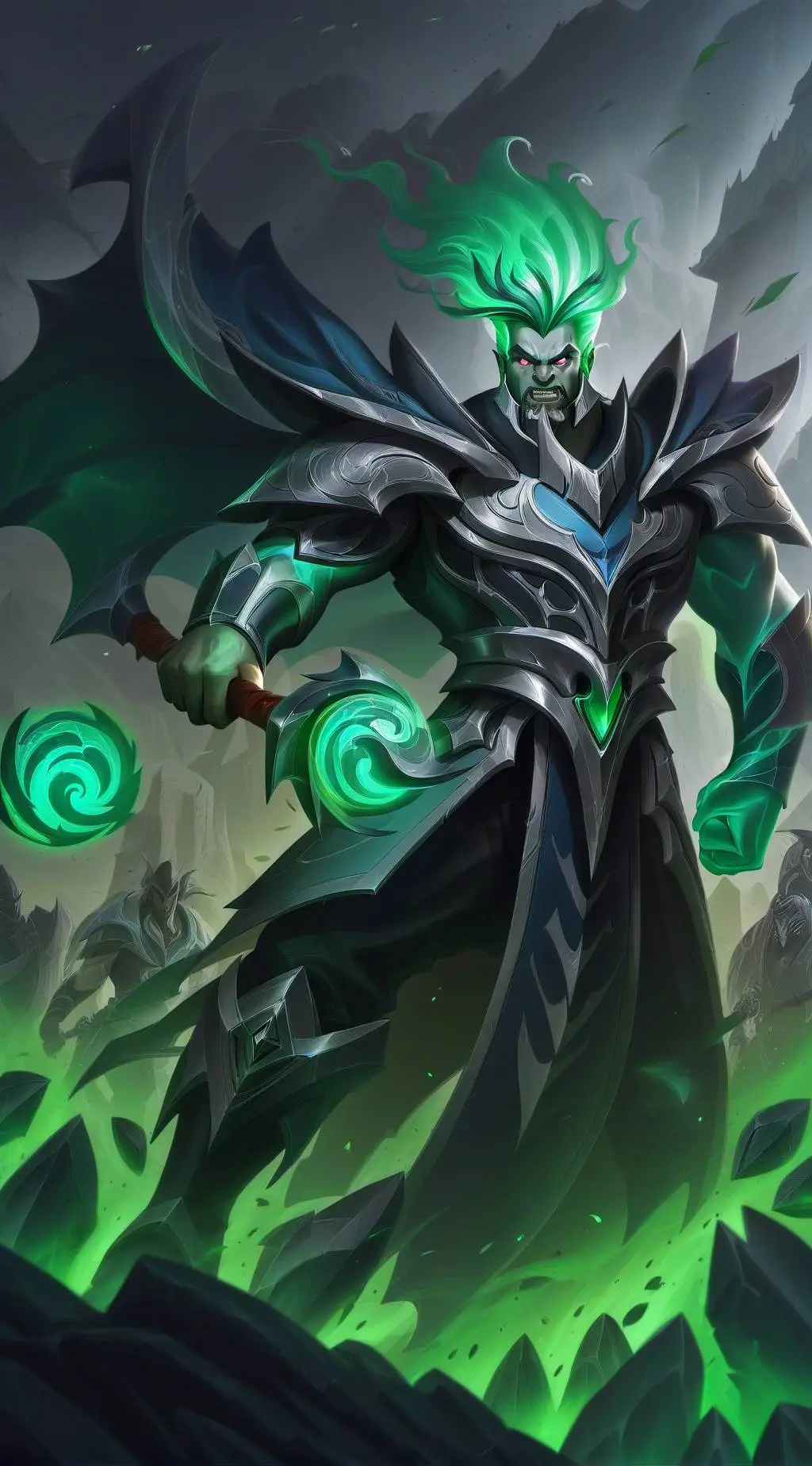 ai character: universo supers background