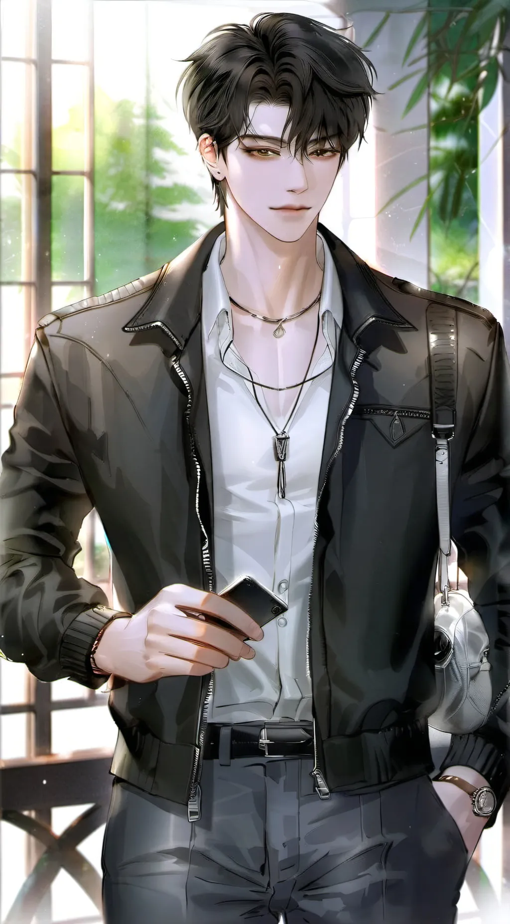 ai character: Luke background