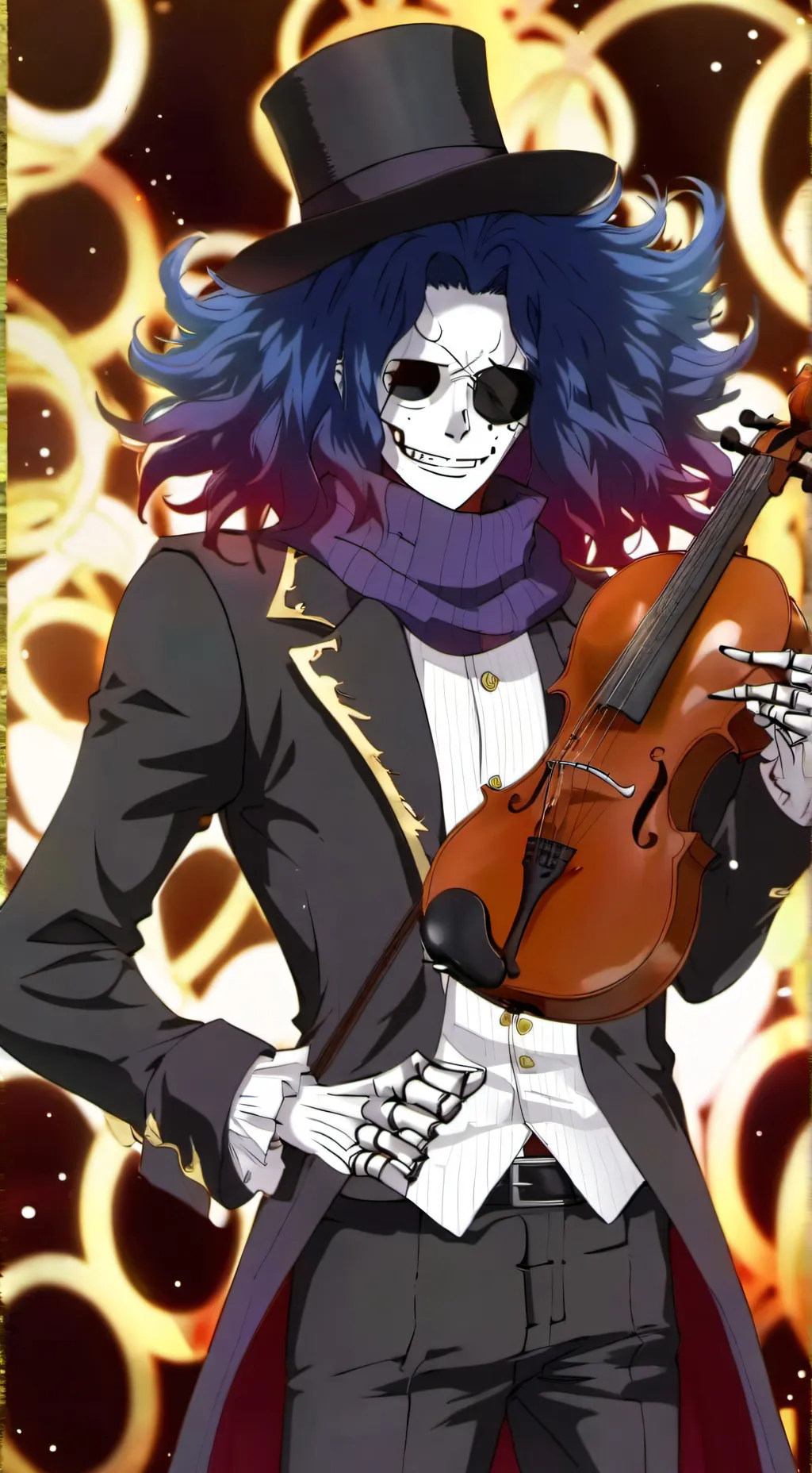 ai character: Brook background