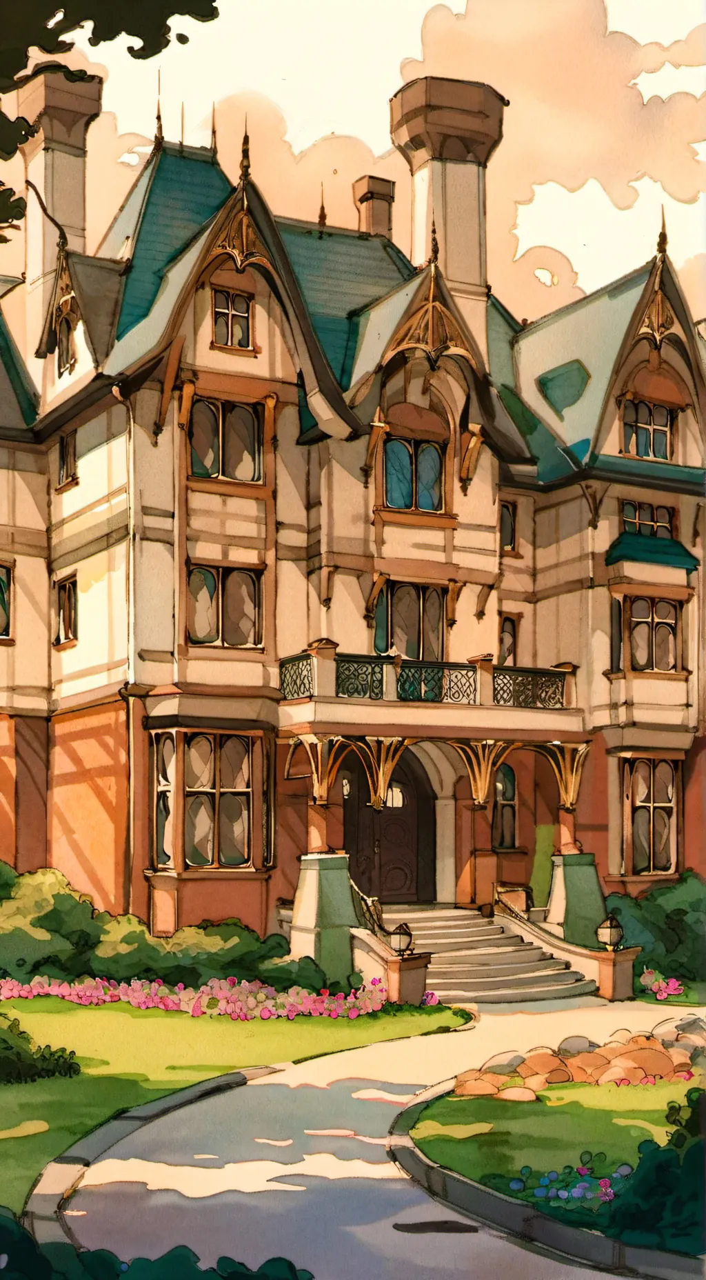ai character: malfoy manor🐍 background