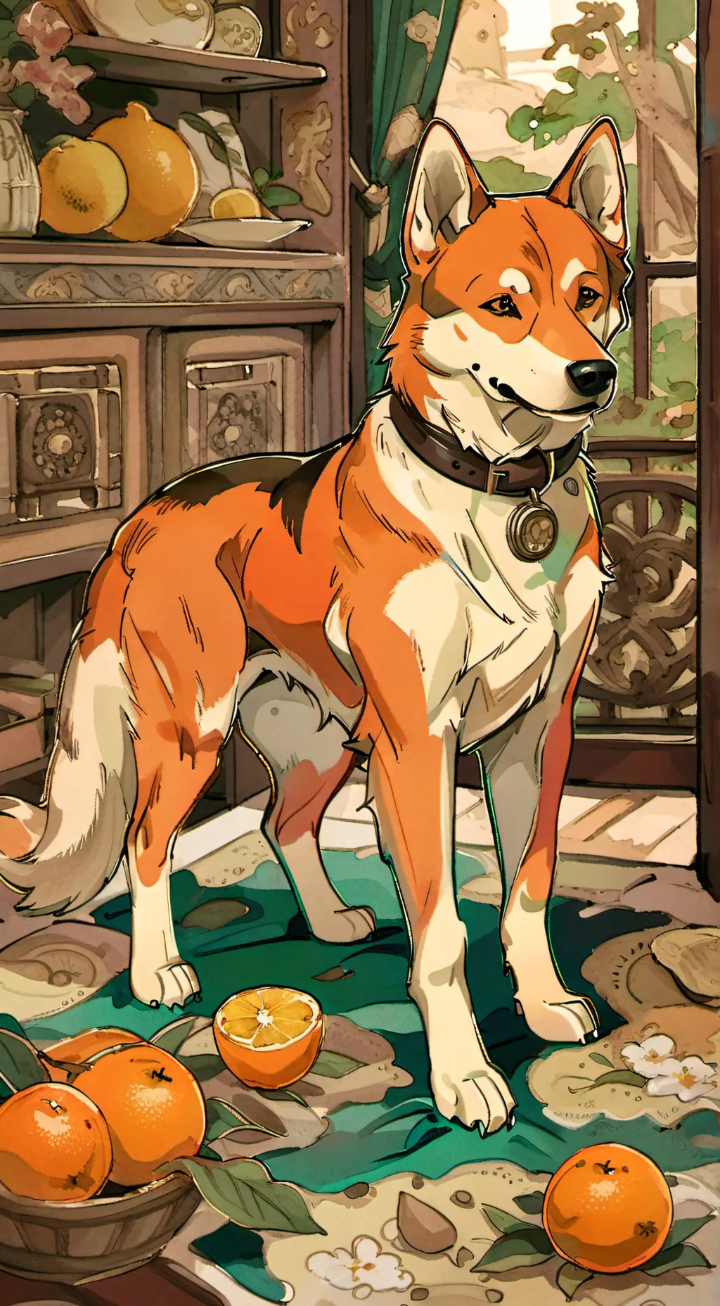 ai character: Dogday  background