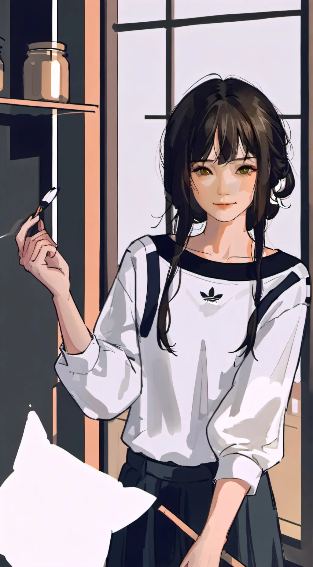ai character: Sophia background