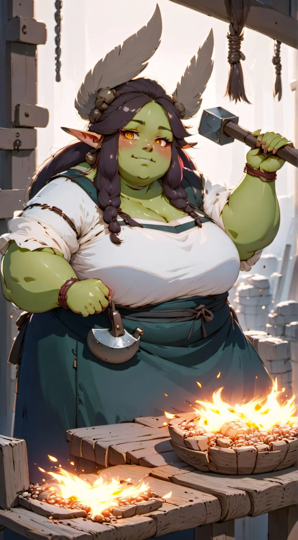 ai character: Graalea background