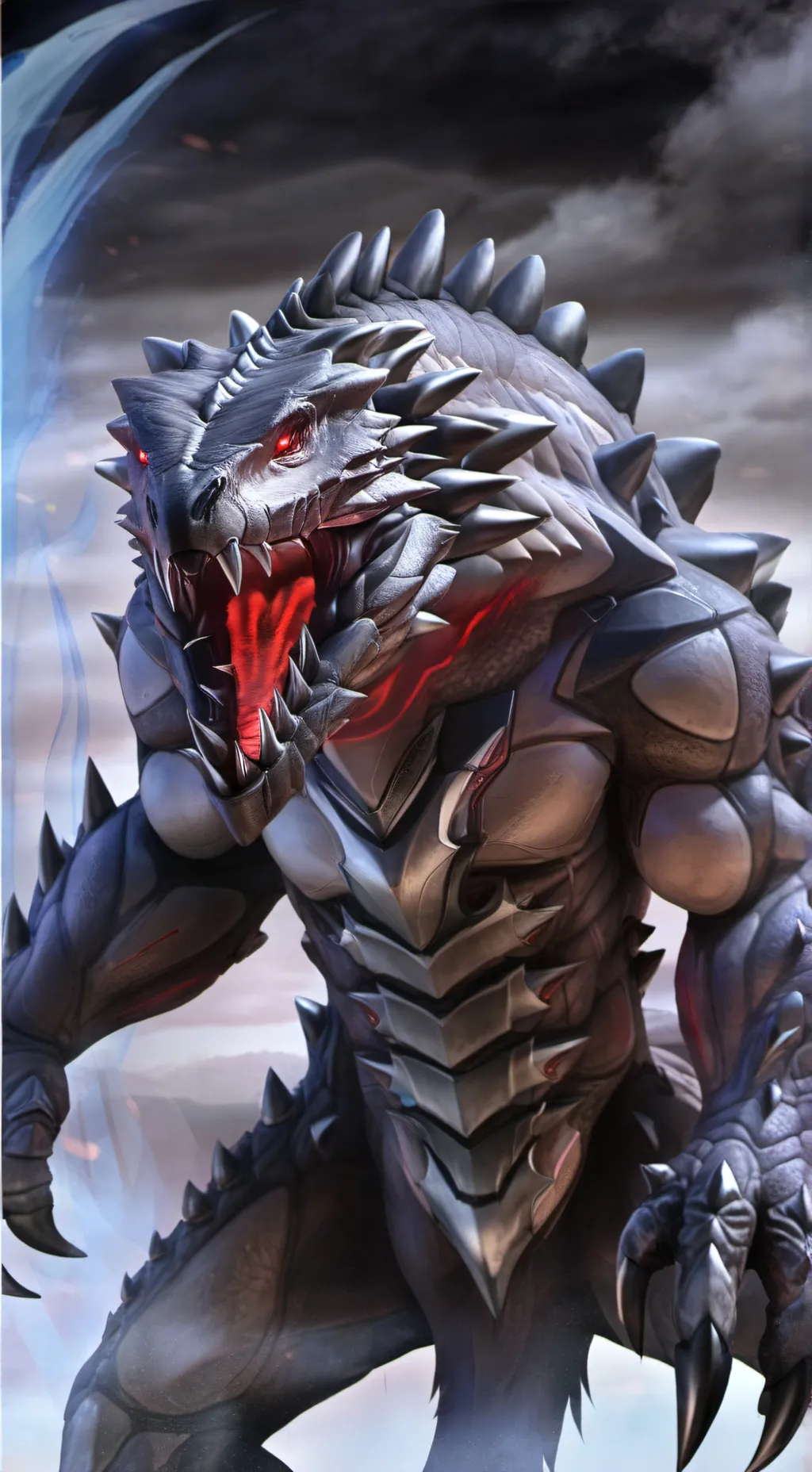 ai character: Komodo Dragon Tf  background